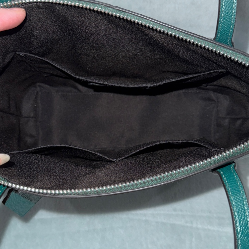 Coach Emerald Green Tote Bag - Picture 10 of 17